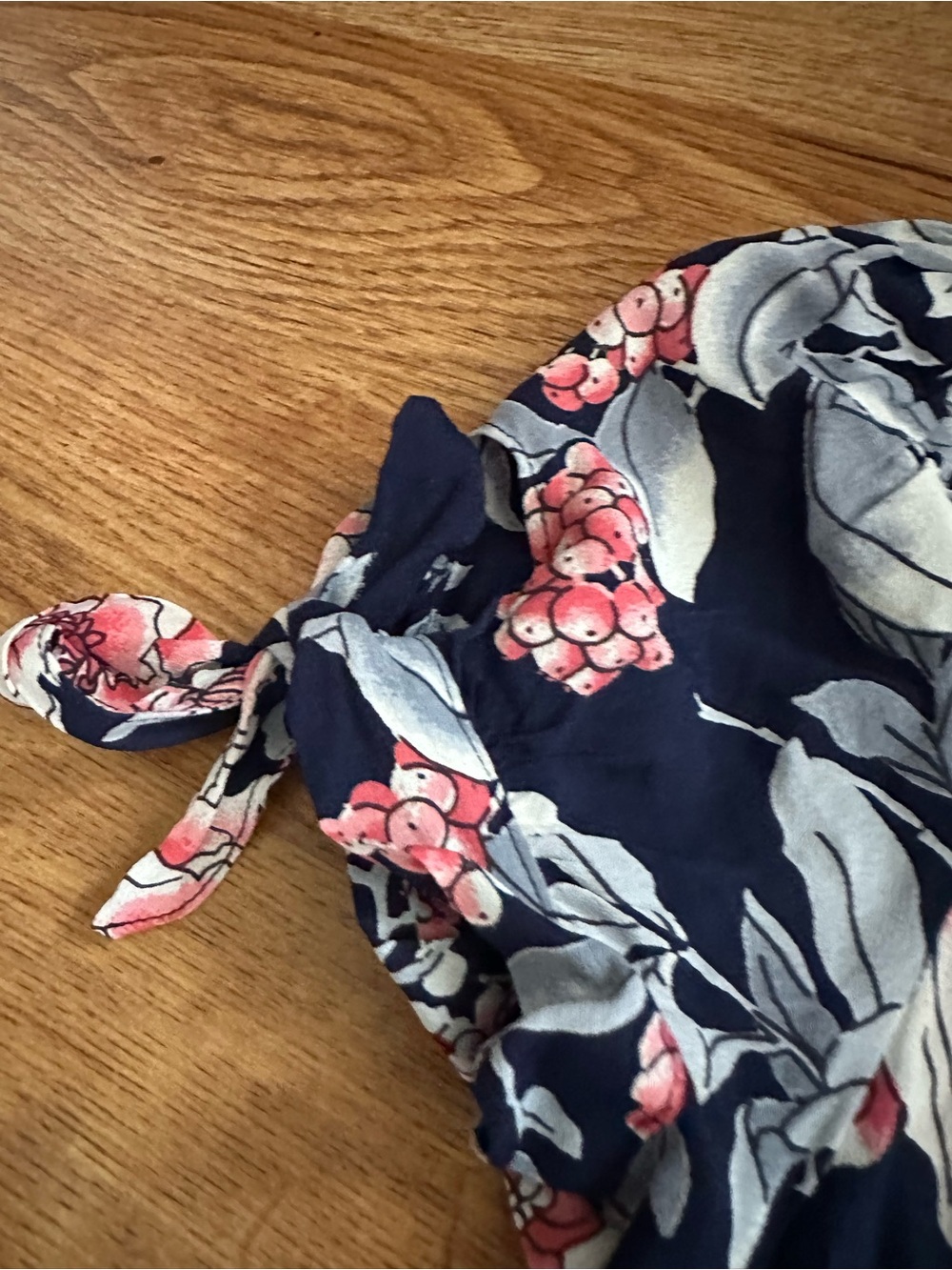 New! Flynn Skye Ale Navy Floral Long Maxi Dress S - Picture 7 of 14